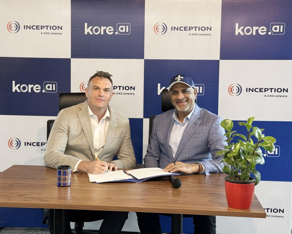 Inception, A G42 Company Partners With Kore.ai To Accelerate Enterprise AI Adoption In The UAE And Beyond