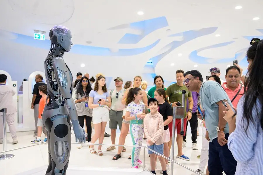 Museum Of The Future Debuts Upgraded AI-Enabled Humanoid Robot ‘Ameca’