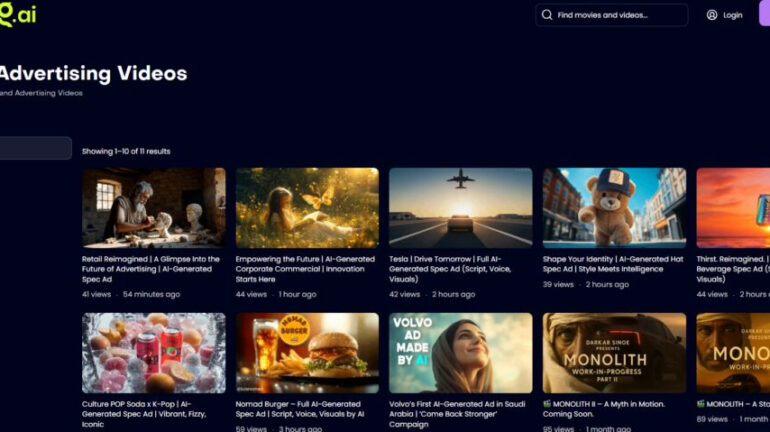 RatedG.ai Launches Brand Advertising Videos Channel