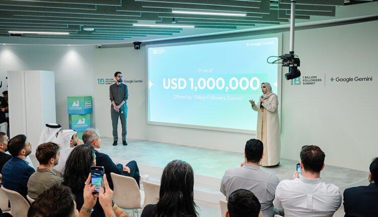 1 Billion Followers Summit In Partnership With Google Gemini Announce Details Of World’s Largest AI Film Award, Valued At $1 Million