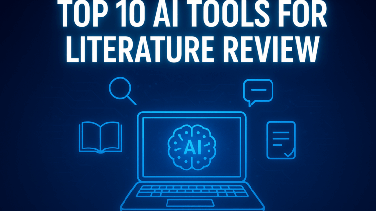 Top 10 AI Tools for Literature Review