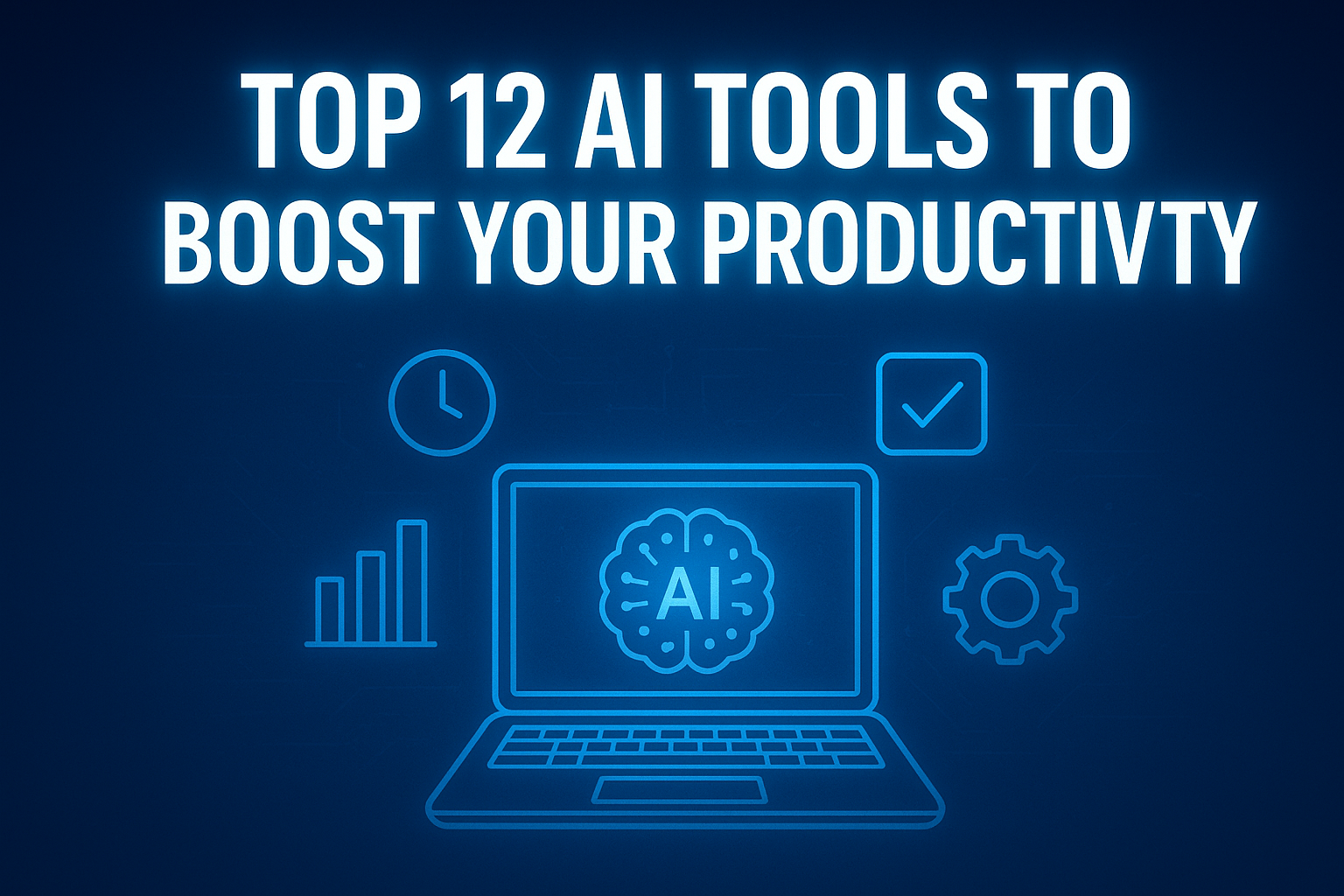 Top 12 AI Tools To Boost Your Productivity By TheBlueWhale.ai