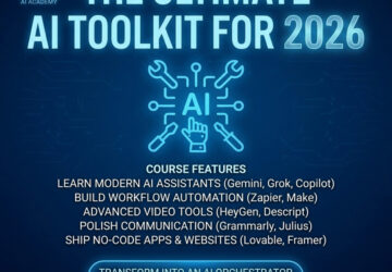 TheBlueWhale.ai Has Launched A New Online Course, ‘The Ultimate AI Toolkit For 2026.’