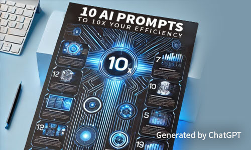 10 AI Prompts to 10X Your Efficiency